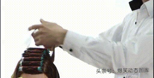 美发烫发各种卷杠手法,美发师烫发教学