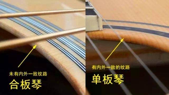 吉他单板琴跟双板琴,全单吉他比合板琴好在哪