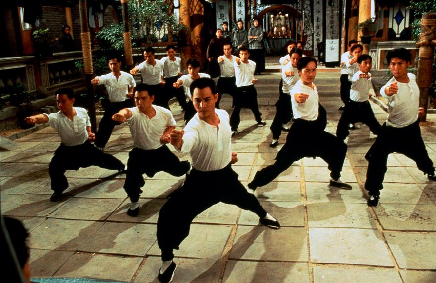 李连杰精武英雄最终对决,李连杰精武英雄中的功夫