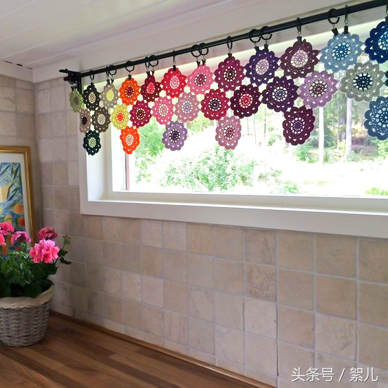 钩针家居饰品视频教程,钩针布置房间的装饰品