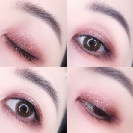 canmake眼影14号画法,100天眼影盘挑战