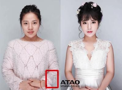 影楼里化妆的正确方法,影楼化妆教程