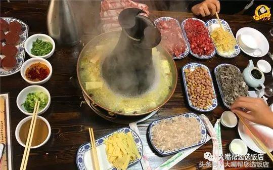 大连吃的美食推荐铜火锅,大连最好吃酸菜铜火锅