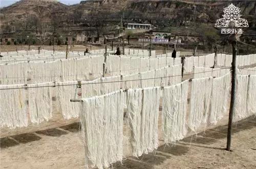 土豆粉经典食材,土豆粉陕北滋味