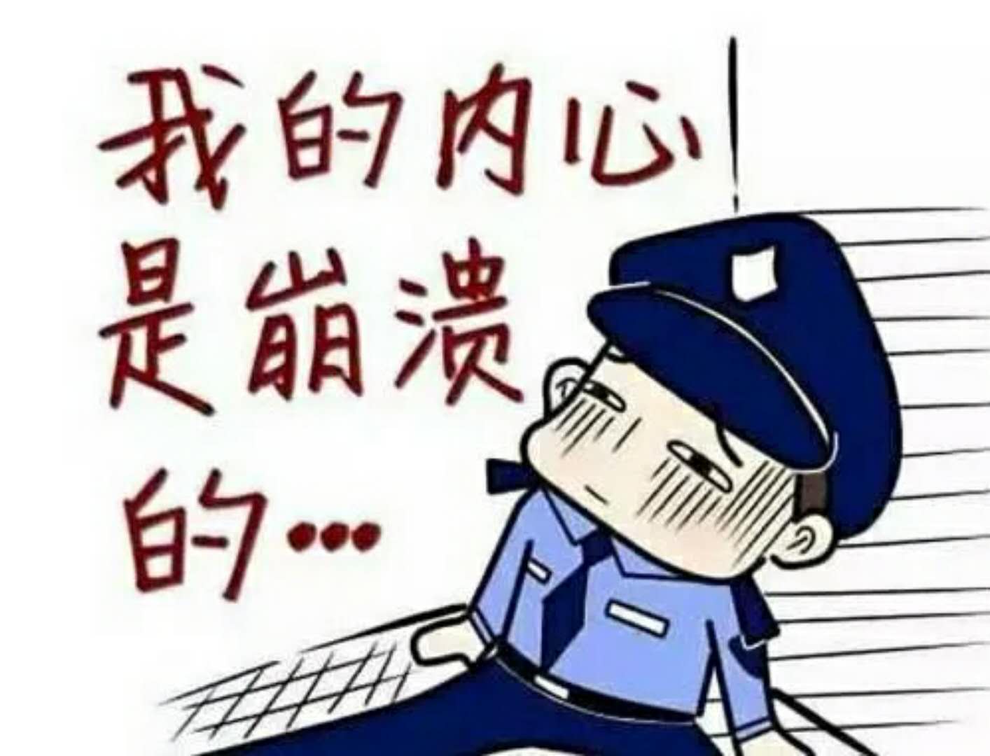 110警察接话日常,110警察来了