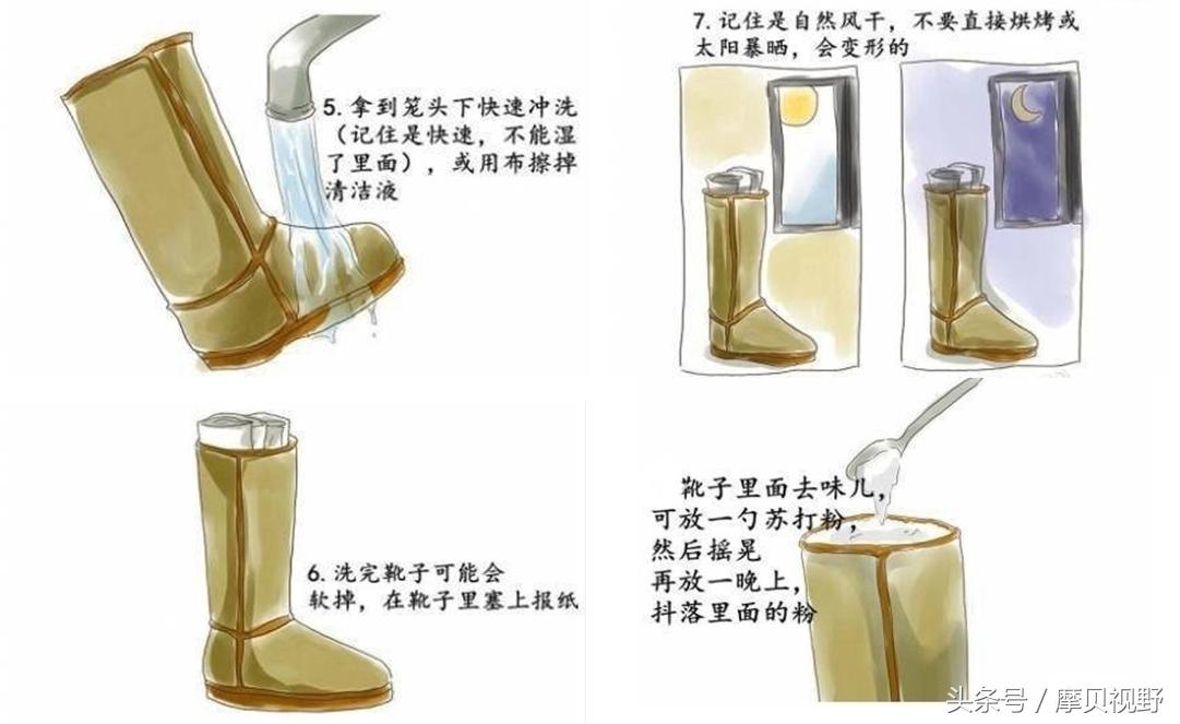 生产仅需5步，清洗却要7步！穿了这么多年UGG，你真的了解吗？