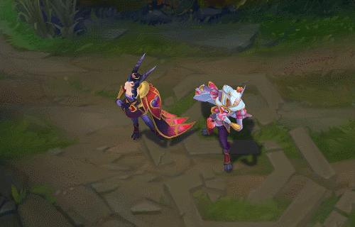 英雄联盟：洛与霞终于出新皮肤了，还是情侣皮肤哦，来看看吧