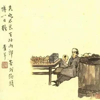 近代名家陈师曾绘画作品欣赏,陈师曾山水画作品欣赏