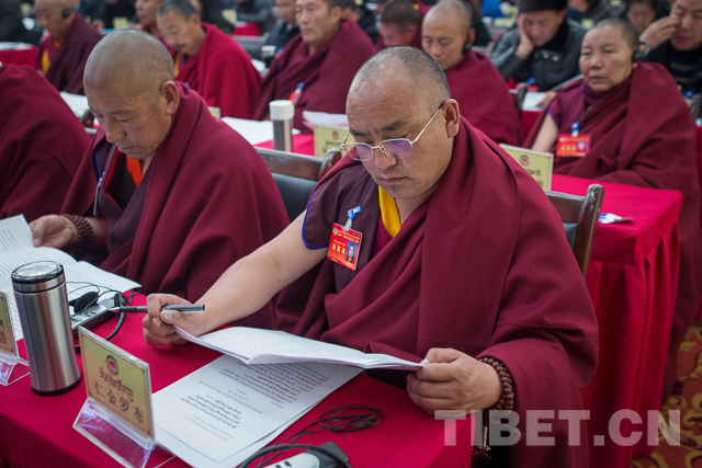 政协第十一届拉萨市委员会第三次会议隆重开幕