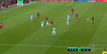 曼城和利物浦对攻,曼城利物浦4比1集锦