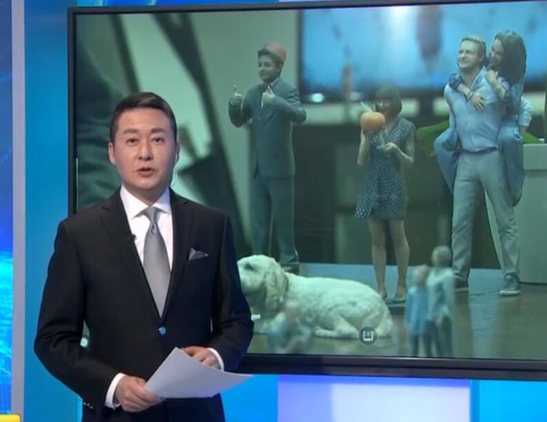 丈母娘说，电视播出美国3D打印人像，特火，可引进来