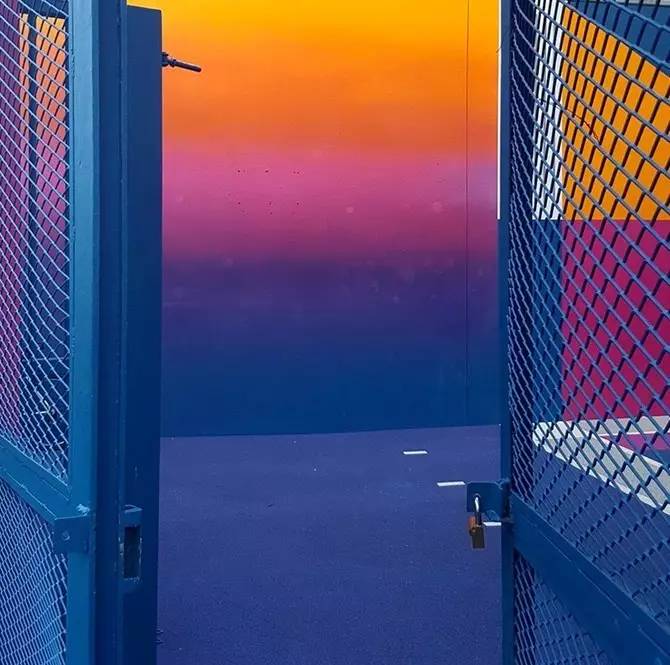 巴黎街区最梦幻的篮球场巴黎又一打卡拍照胜地