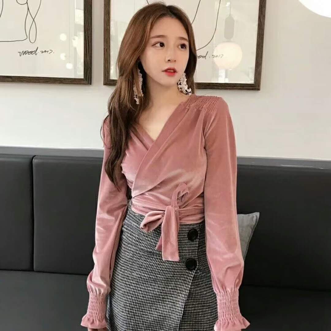 十三行高端女装上衣显瘦,十三行女装潮流穿搭