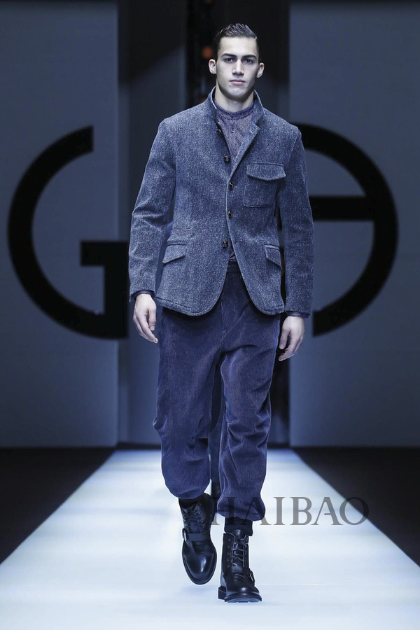 乔治阿玛尼2013秋冬高级成衣,乔治阿玛尼秋季男装高定