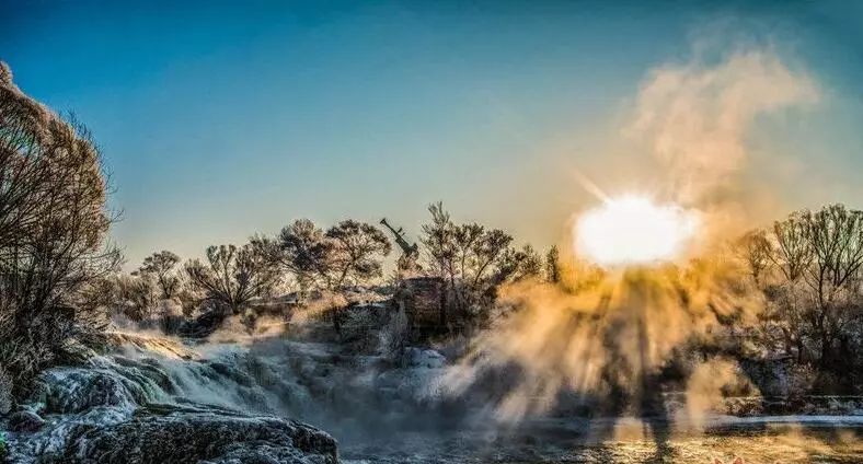 寒气席卷、叶汽成霜……陕西6处大美雾凇奇景上线！