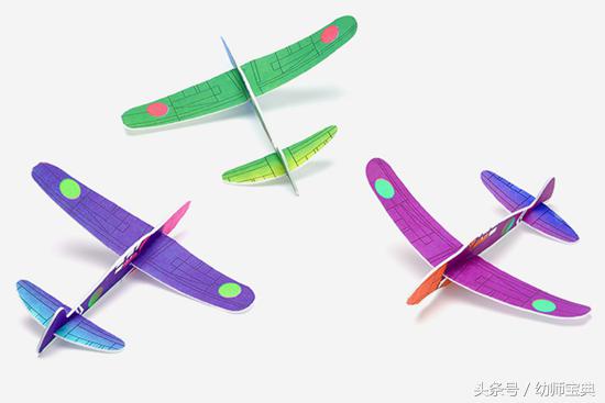 小飞机手工飞机,最简单的和最普通的手工飞机