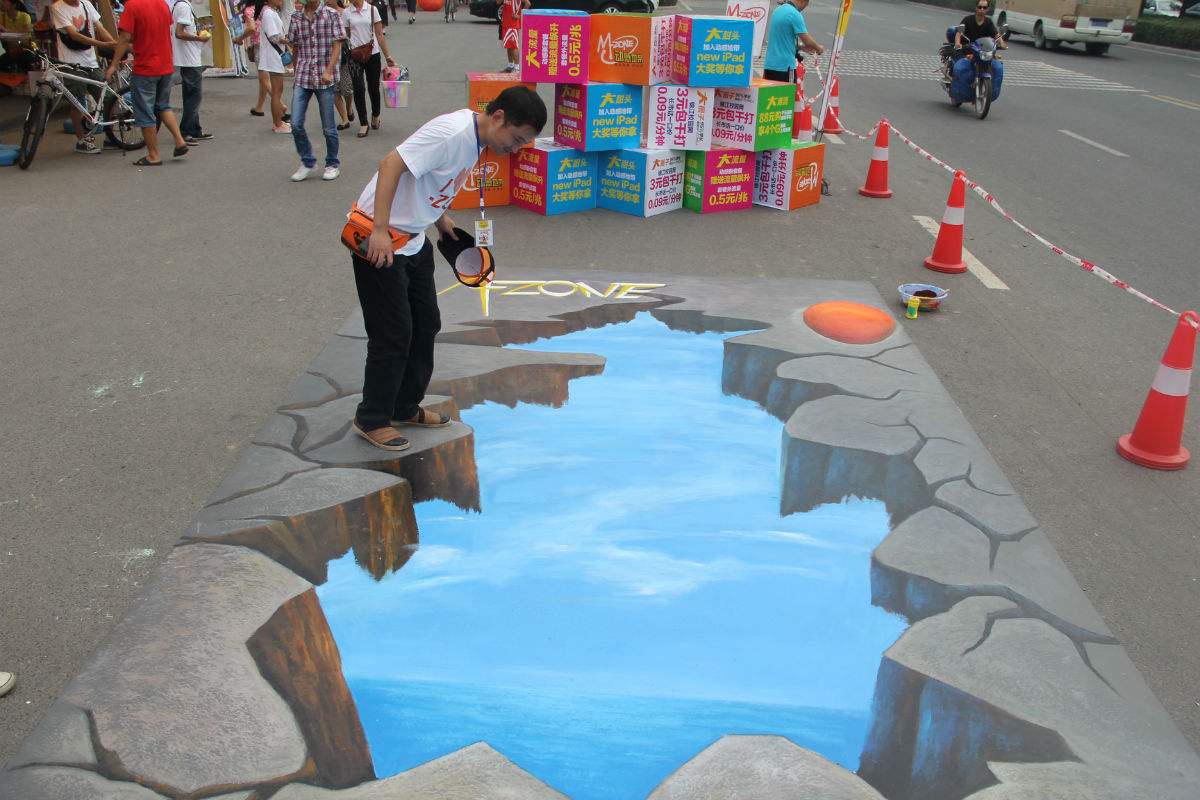 简单3d立体画铅笔教学,3d立体画简单教学楼梯