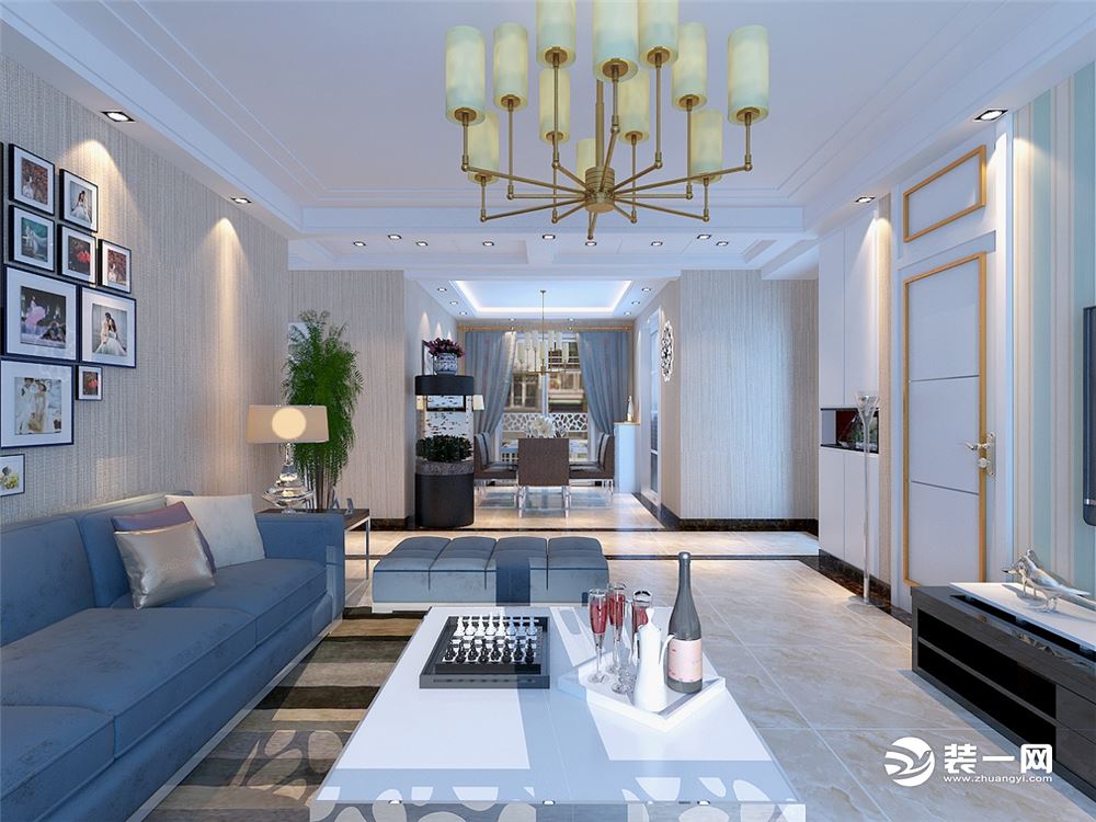 床尾柜子轻奢高端大气上档次,床尾柜子现代轻奢长方形