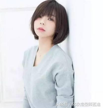 圆脸剪什么样的短发好看,中年妈妈圆脸剪什么短发好看