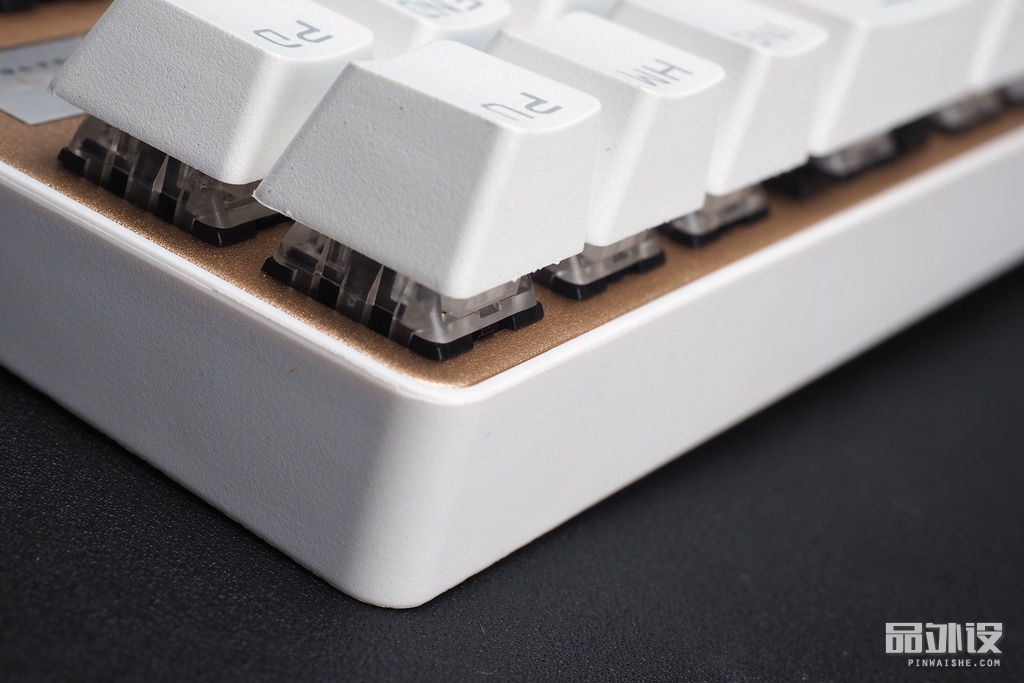 一代凯酷键盘拆解,凯酷87键盘测评