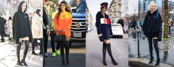 冬季光腿神器高筒靴怎么搭配,高筒靴光腿神器内搭