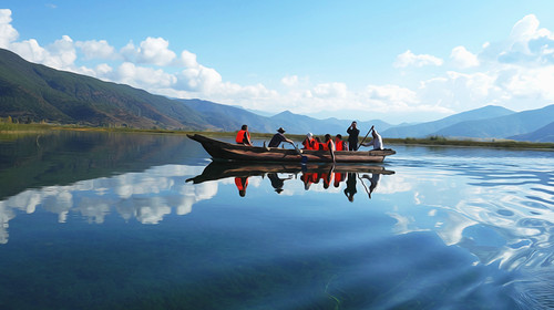 女儿湖简谱完整版,女儿湖的山水如画