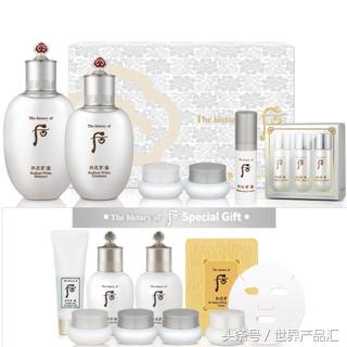 whoo后自生秘贴限定套装,韩国whoo后效果