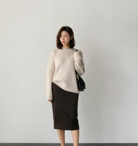 毛衣怎么搭配好看2018韩国流行毛衣最美搭配