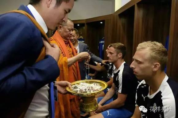 体育运动拜佛,足球一股神秘力量