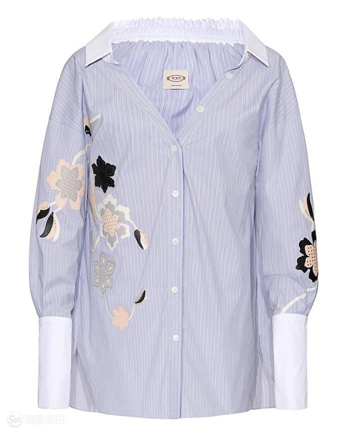 郑秀晶同款牛仔衬衫,郑秀晶蓝色衣服牛仔裤