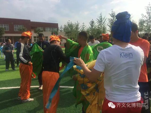 山东淄博蹴鞠比赛,临淄蹴鞠队