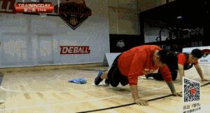 柯凡篮球训练,王猛柯凡杨毅加内特隔扣格里芬