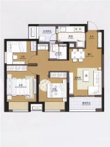 万科城交房精装房实拍,万科精装房交房实例图