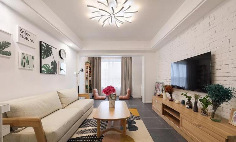 我家90平方简单装修15w,晒晒我家的60平米装修美图