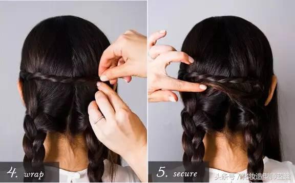 编发发型简单又好看编发手法,日常编发简单好看的编发教程