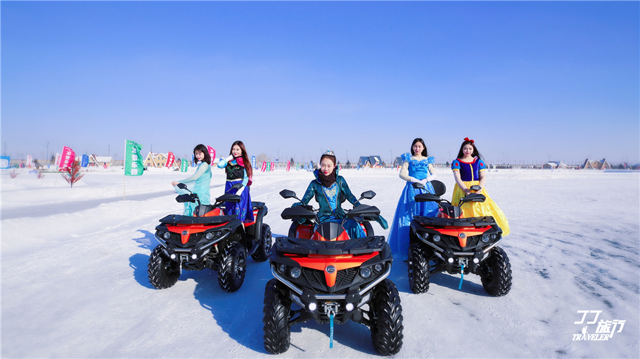 想一想雪花还会飘到哪里,就像童话世界一样的雪景