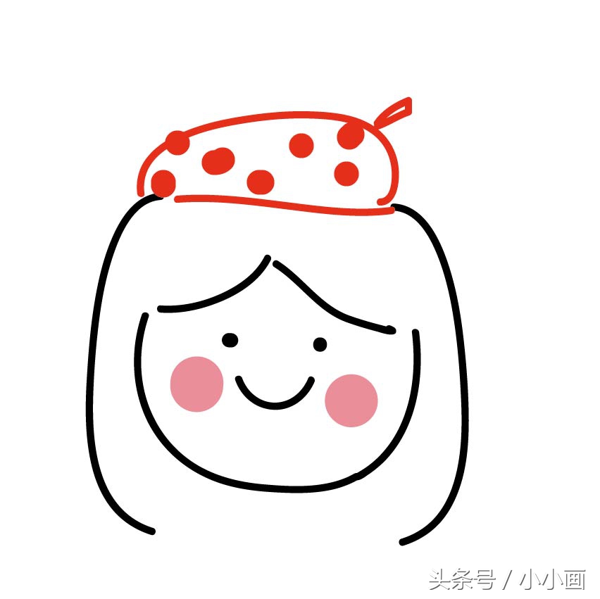 推荐各种帽子画法教程,儿童太阳帽子简单画法