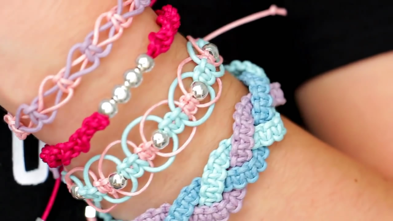 超简单的手链编织,简单而实用的手链编织教程