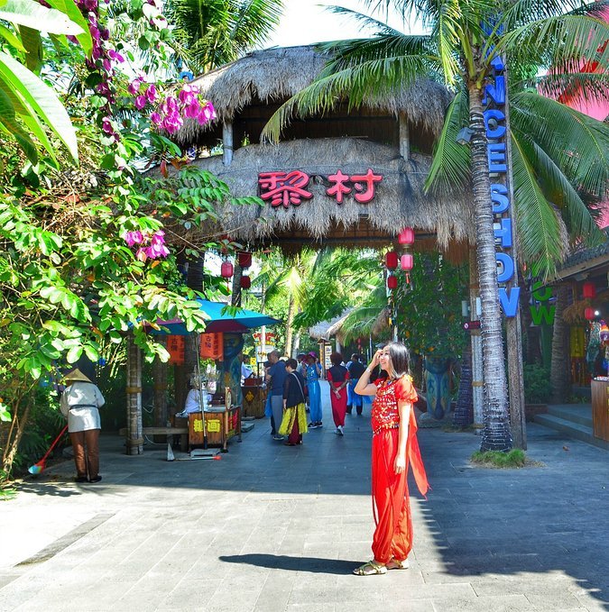 人间仙境三亚,三亚人间天堂全景