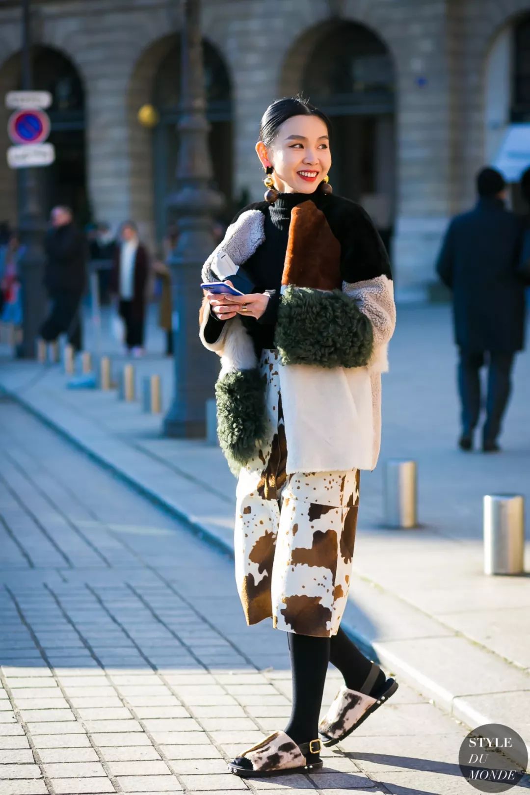 全羊羔毛半裙,羊羔服高级感