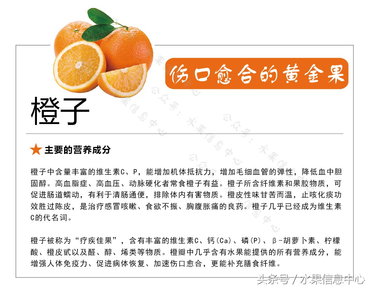 水果的营养知识大全,47种水果