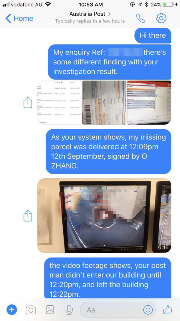 神秘消失的澳洲包裹？澳华女维权举步维艰！