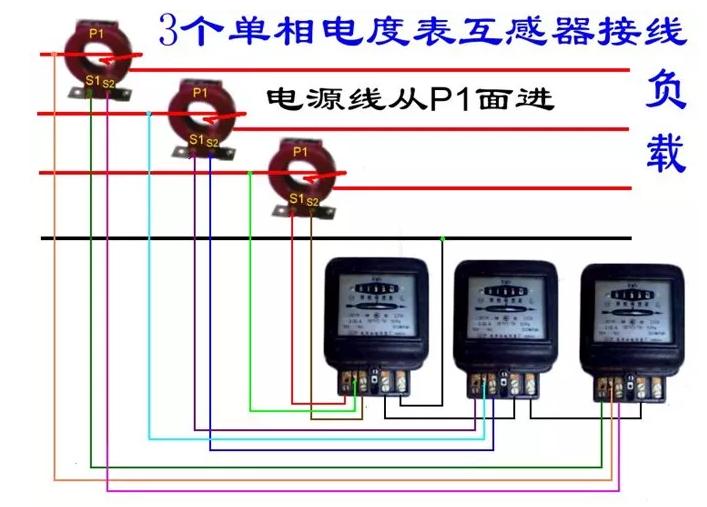 电能表接线图分享：看似复杂，其实很简单！