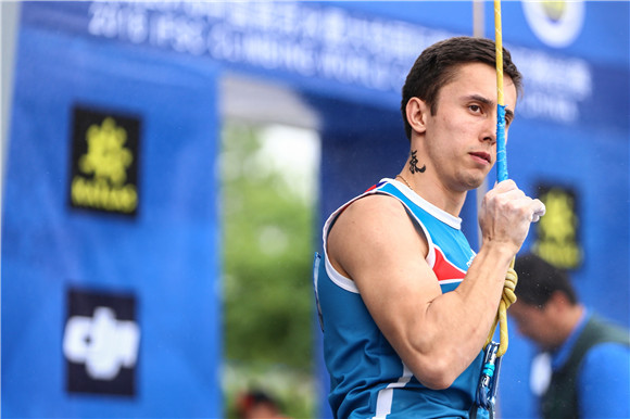 攀岩世界杯第二站,水墨大埝攀岩