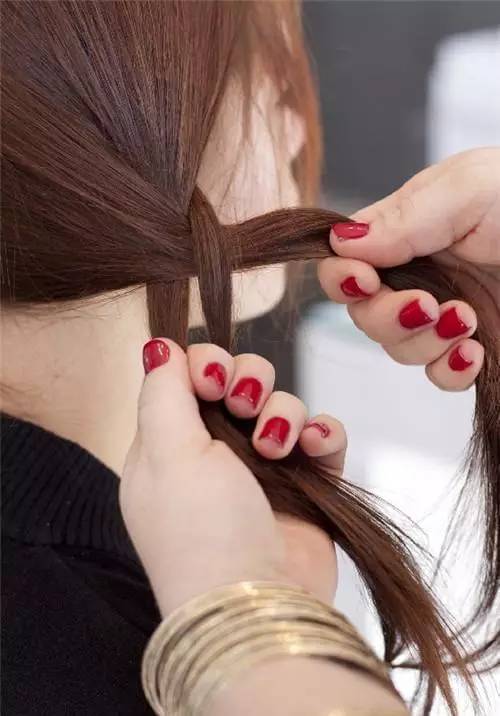 简单易学的五款编发,简单易上手的编发