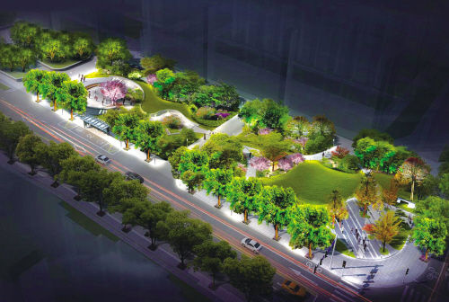 海盐最美网红路,海盐塘路图片