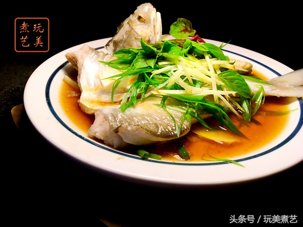 酱汁鱼简便做法,浇汁鱼家常做法清蒸