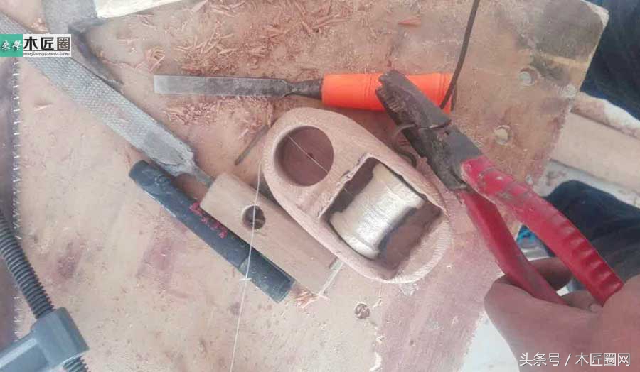 木匠用墨斗制造方法,木工墨斗制作全过程