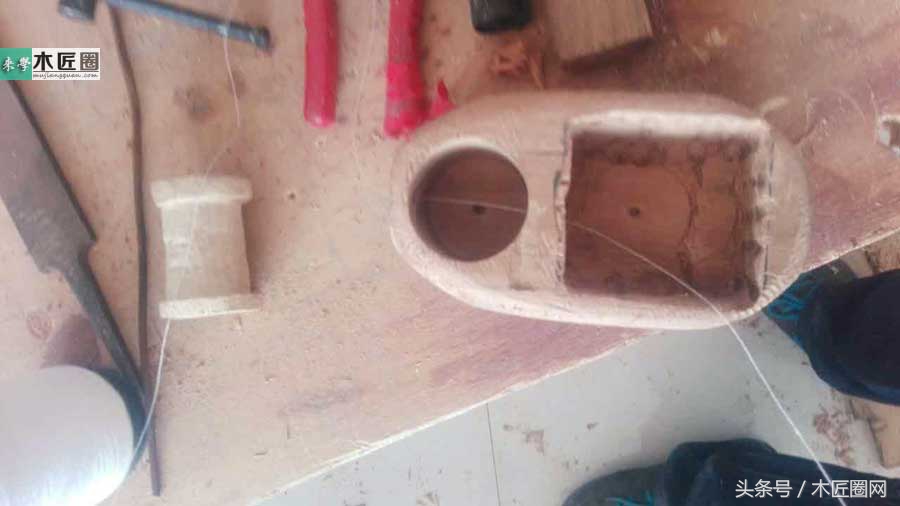 木匠用墨斗制造方法,木工墨斗制作全过程