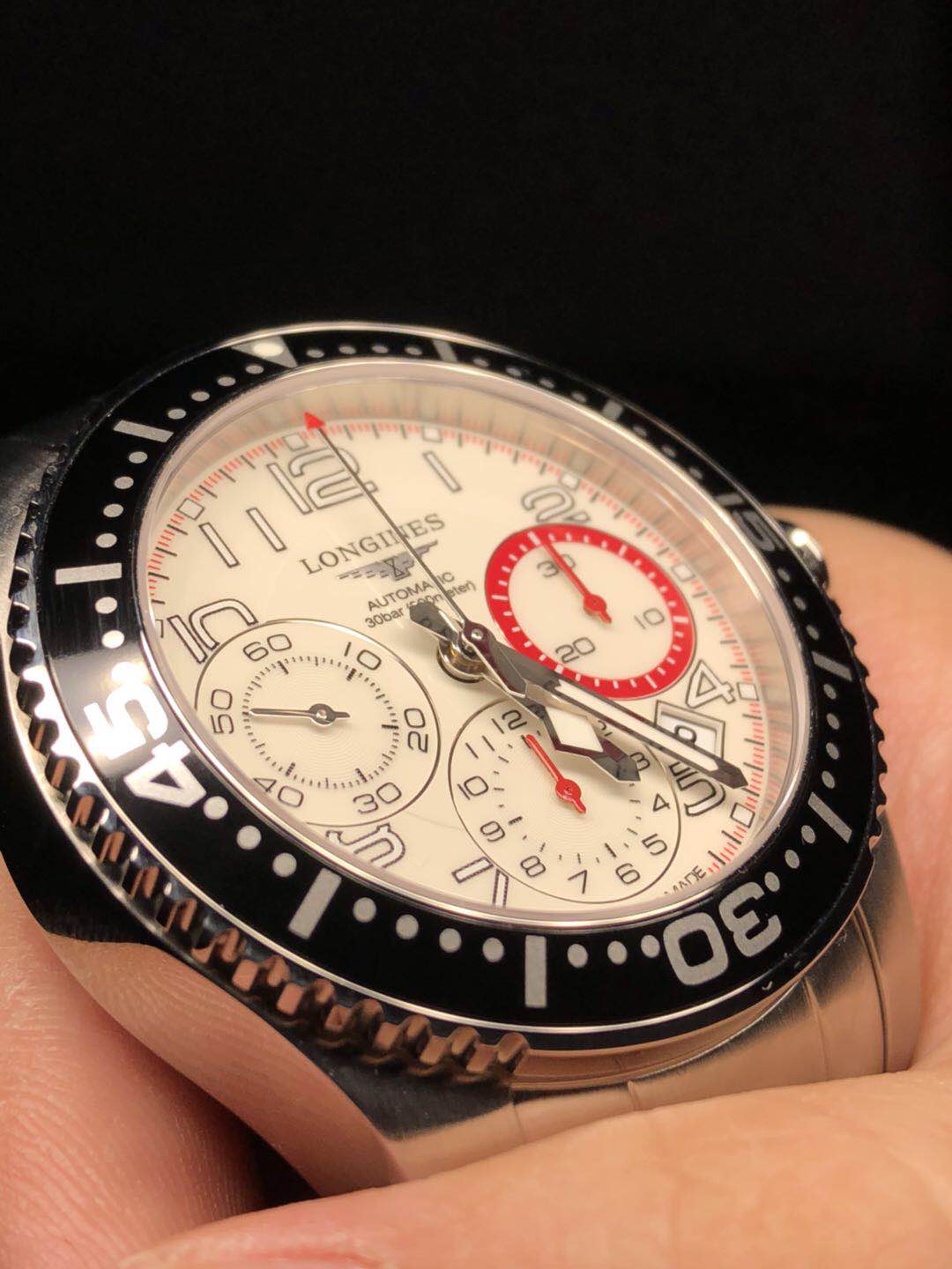 浪琴康卡斯复刻机械表,辉哥买首饰